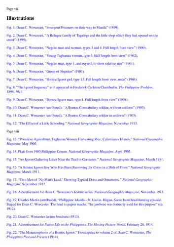 ﻿جزایر فانتزی دین ورسستر: عکاسی، فیلم و فیلیپین مستعمره
