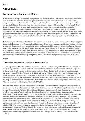 ﻿Rebel Dance، Renegade Stance: Timba Music و Black Identity در کوبا