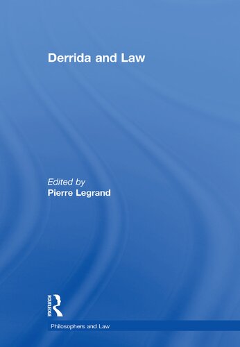 ﻿دریدا و قانون