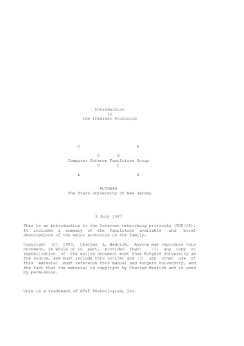 ﻿مقدمه ای بر پروتکل های اینترنت