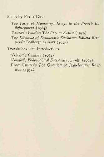 ﻿روشنگری یک تفسیر، جلد. 1 ظهور بت پرستی مدرن