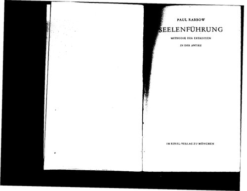 ﻿روش شناسی هدایت روح در تمرینات معنوی در دوران باستان