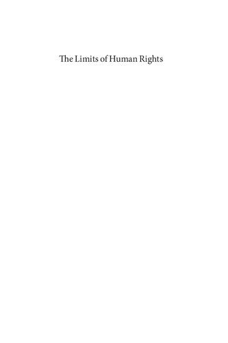 ﻿حدود حقوق بشر