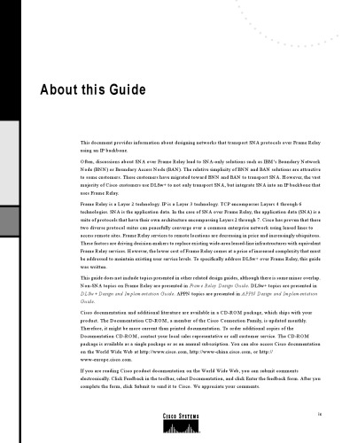 SNA over Frame Relay