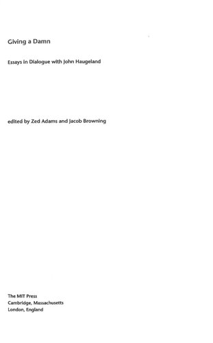 ﻿لعنتی: مقالاتی در گفتگو با جان هاگلند