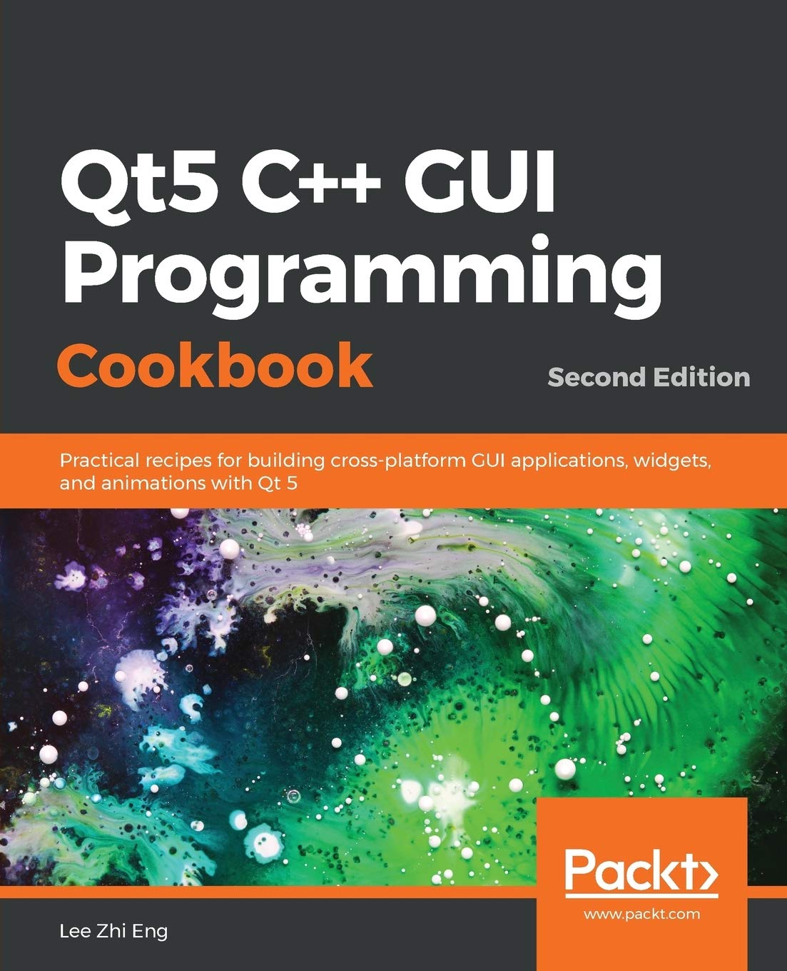 ﻿Qt5 C ++ GUI Programming Cookbook: دستورالعمل های عملی برای ساخت برنامه های کاربردی ، ابزارک ها و انیمیشن های GUI بین پلتفرم با Qt 5 ، نسخه 2
