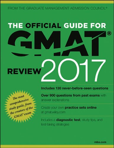 ﻿راهنمای رسمی GMAT 2017