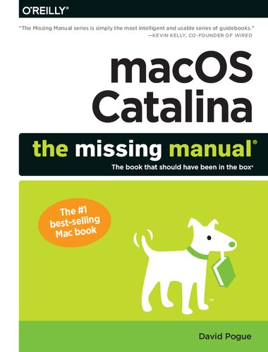 ﻿macOS Catalina: The Missing Manual