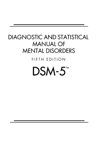 ﻿راهنمای تشخیصی و آماری اختلالات روانی، ویرایش پنجم (DSM-5)