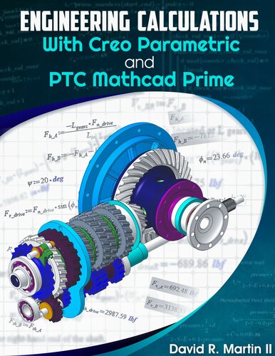 ﻿محاسبات مهندسی با Creo Parametric و PTC Mathcad Prime (کتاب Creo Power Users 5)