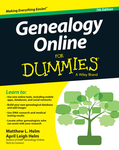 ﻿Genealogy Online for Dummies، نسخه هفتم