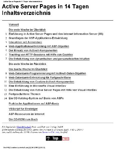 صفحات سرور فعال در فهرست مطالب 14 روزه
