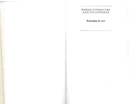 ﻿رستگاری متن: شعر لاتین و هرمنوتیک دریافت