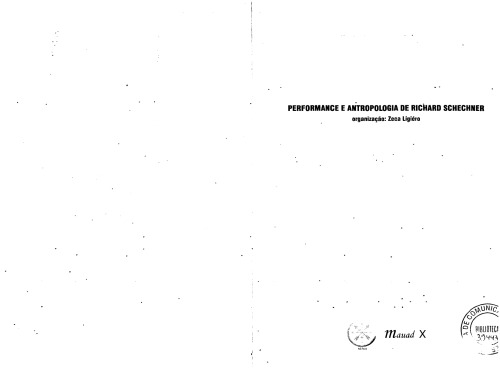 ﻿اجرا و انسان شناسی اثر ریچارد شچنر