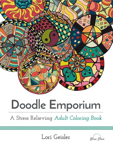 ﻿doodle emporium: یک کتاب رنگ آمیزی بزرگسالان استرس را تسکین می دهد