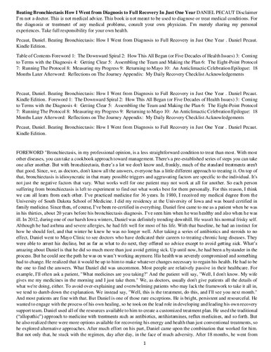 ﻿شکست برونشکتازی چگونه از تشخیص به بهبودی کامل فقط در یک سال رسیدم