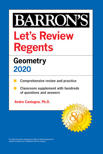 ﻿بیایید Regents: Geometry 2020 را مرور کنیم (Baron's Regents NY)