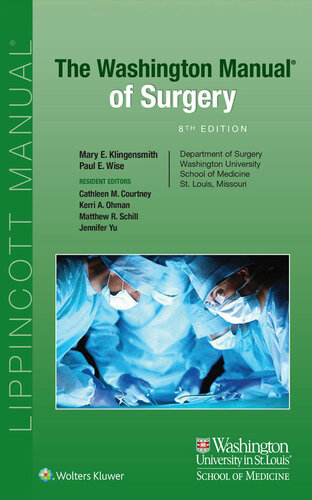 ﻿The Washington Manual™ of Surgery، 8e