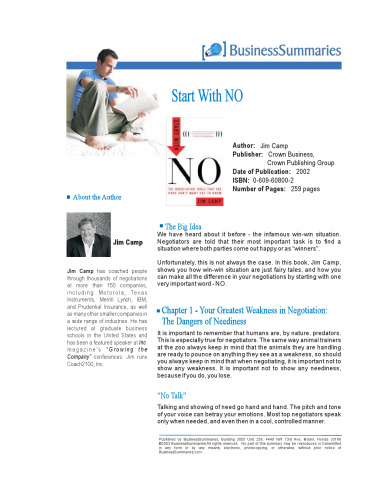 ﻿با هیچ شروع کنید: ابزارهای مذاکره که افراد موافق نمی خواهند شما بدانید