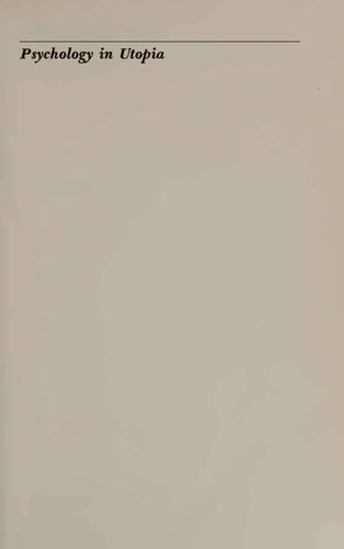 ﻿روانشناسی در اتوپیا: به سوی تاریخ اجتماعی روانشناسی شوروی