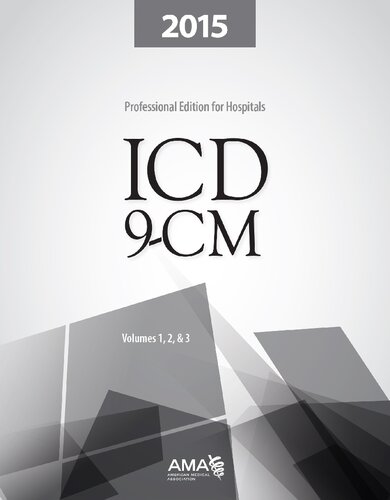 ﻿2015 ICD-9-CM برای بیمارستان ها، جلد 1، 2، و 3