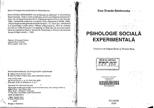 ﻿روانشناسی اجتماعی تجربی