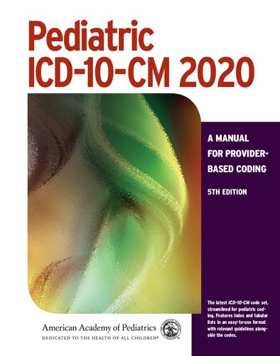 ﻿ICD-10-CM 2020 کودکان: کتابچه راهنمای کدگذاری مبتنی بر ارائه دهنده