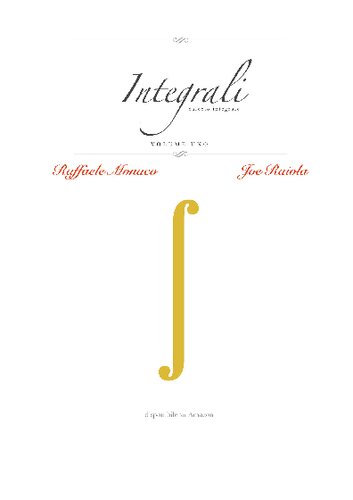 ﻿Integrals Vol.1: Calculus Integral