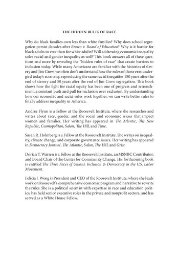 ﻿قوانین پنهان نژاد: موانع یک اقتصاد فراگیر