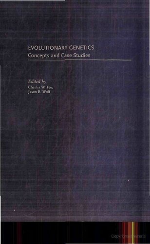 ﻿ژنتیک تکاملی: مفاهیم و مطالعات موردی