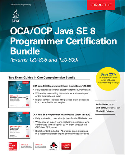 ﻿راهنمای امتحان OCA Java SE 8 Programmer I (Exams 1Z0-808 and 1Z0-809)