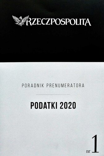﻿مالیات 2020 - Poradnik Rzeczpospolita