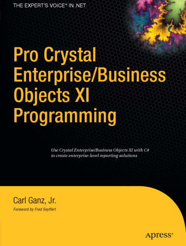 برنامه نویسی حرفه ای Crystal Enterprise / BusinessObjects XI (در مقابل 11)