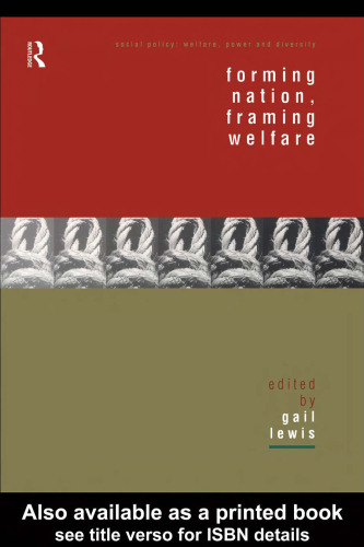 تشکیل ملت ، بهزیستی در چارچوب