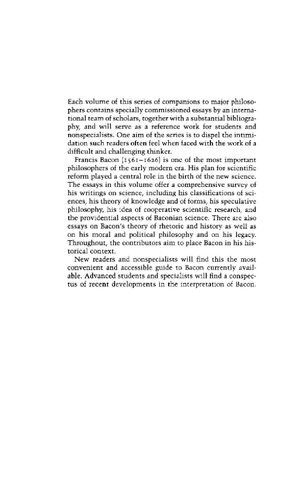 ﻿همنشین کمبریج برای بیکن