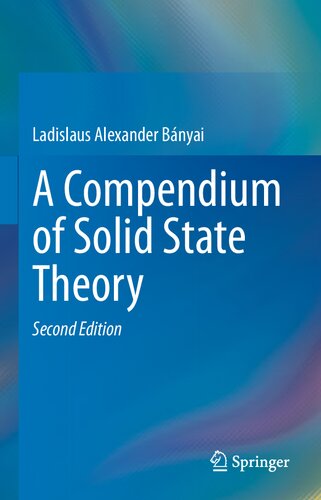 ﻿خلاصه ای از نظریه حالت جامد