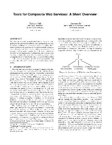 ﻿ابزارهای خدمات وب ترکیبی: مروری کوتاه