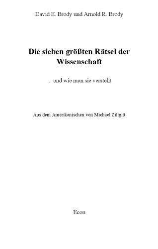 هفت بزرگترین پازل علم. ... و چگونگی درک آنها.