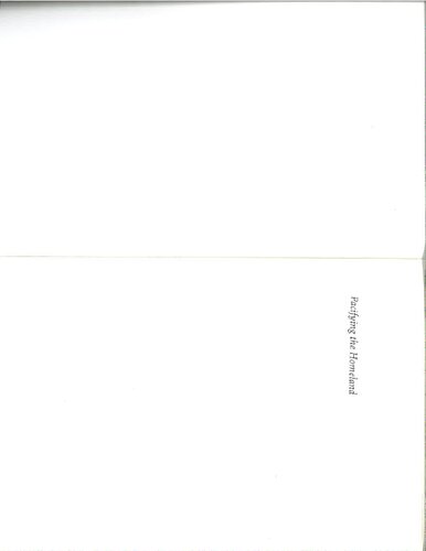 ﻿Pacifying the Homeland: Intelligence Fusion and Mass Supervision