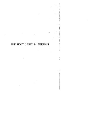 ﻿روح القدس در مأموریت ها - شش سخنرانی