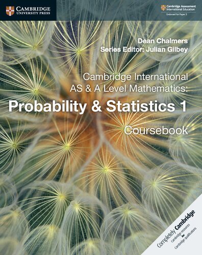 ﻿کتاب درسی Cambridge International AS & A Level Mathematics: Probability & Statistics 1 (آموزش بین المللی ارزیابی کمبریج)