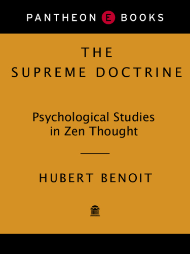 ﻿دکترین عالی: مطالعات روانشناختی در اندیشه ذن