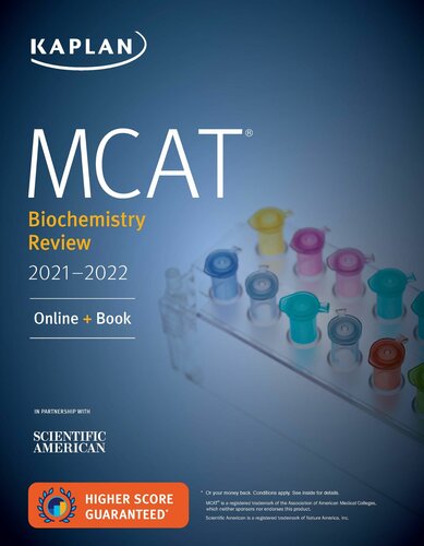 ﻿MCAT Biochemistry Review 2021-2022 (آماده سازی آزمون Kaplan)