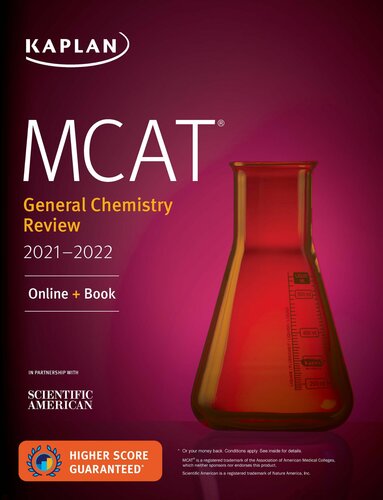 ﻿MCAT General Chemistry Review 2021-2022 (آماده سازی آزمون Kaplan)