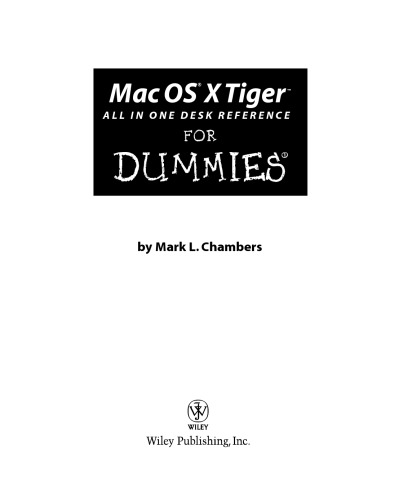 ﻿مرجع میز همه کاره Mac OS X برای آدمک ها
