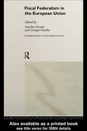 ﻿فدرالیسم مالی در اتحادیه اروپا