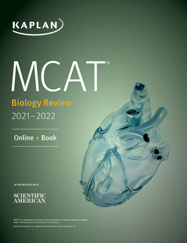 ﻿MCAT Biology Review 2021-2022؛ آنلاین + کتاب (Kaplan Test Prep) توسط Kaplan Test Prep