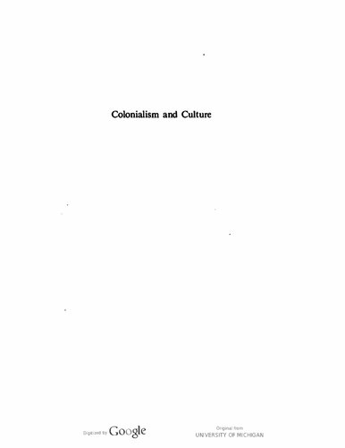 ﻿استعمار و فرهنگ