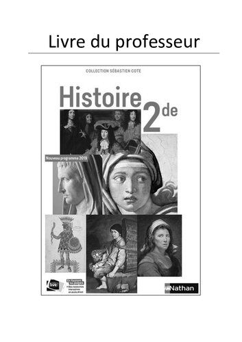 ﻿History 2 by Sébastien Cote - کتاب پروفسور
