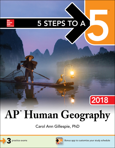 ﻿5 گام تا نسخه 5 AP Human Geography 2018